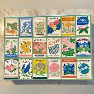 🧩 GALISON 1000 PIECE FLORAL EVER UPWARD GROW YOUR OWN WAY PUZZLE 🧩